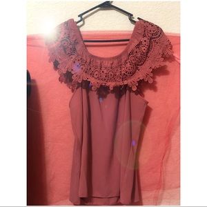 Off the shoulder top